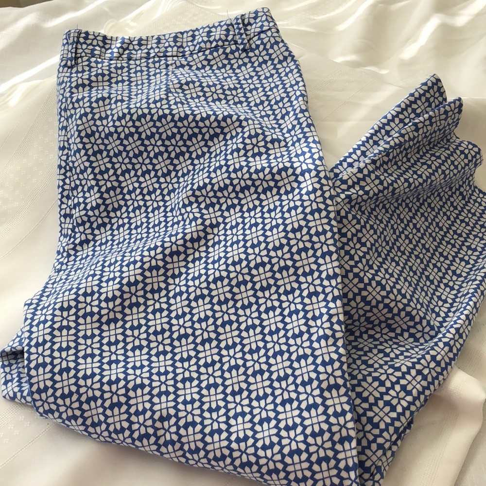 Laundry cropped pants